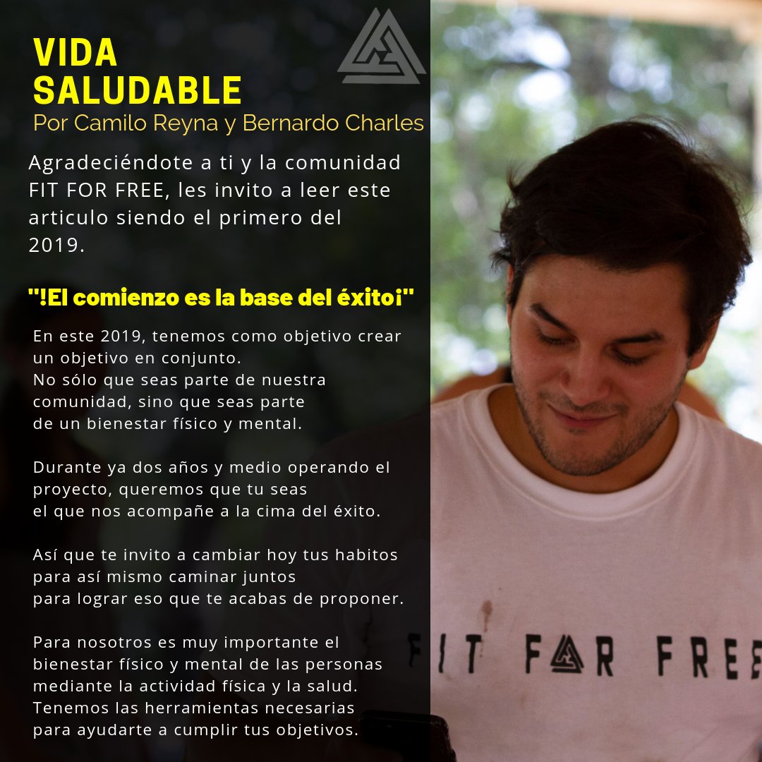FitForFreeMX's tweet photo. Vida Saludable 2019 - El Comienzo es la base del éxito.
-
#FitForFree #RetoComienza #EntrenamientoFuncional #Motivación #Naturaleza #Bienestar #LaMontañaTeLlama #Bootcamp #FitnessComunity #FisicoMental https://t.co/7OEAkTcrK8