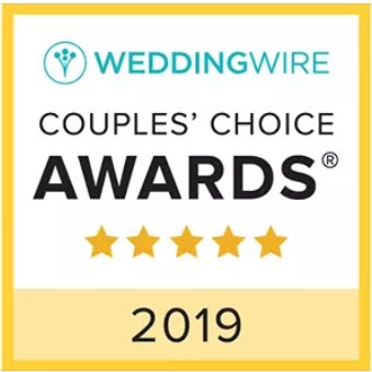 We're so excited and thankful to our wonderful customers!
#weddingwire #coupleschoiceawards