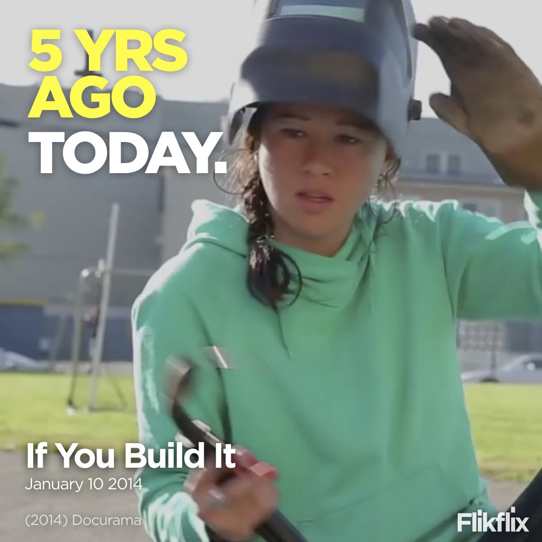 flikflix's tweet photo. Released 5 Years Ago Today. Find it on Flikflix. https://t.co/kFyGzEbgKe
#IfYouBuildIt #FlikflixPick #PatrickCreadon #MatthewMiller #EmilyPilloton https://t.co/5beAxwrHu6