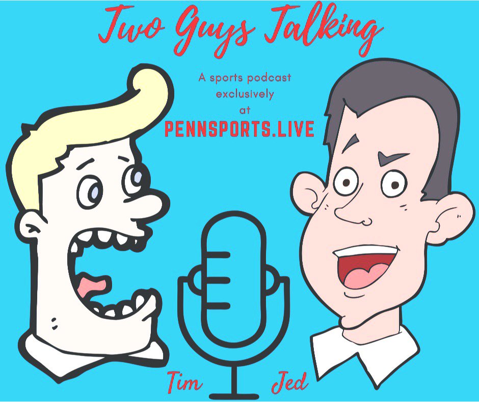 pennsportslive's tweet photo. ๐Two Guys Talking๐
https://t.co/wWK4hpul8E
@TrojanTim66 & @PASportsNetwork have a lively discussion on college ๐, college ๐, including a rant on PSU and Patrick Chambers, #PittsburghPenguins hockey, & picks on the NFL Playoff games.
#TwoGuysTalking #TimUp2 #JedBackAgainstWall https://t.co/LTg68LQWry