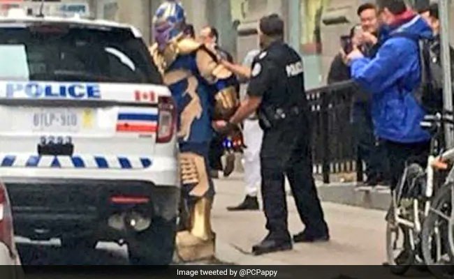 #DeathBattleCast

The cops who arrested Thanos. Darkseid got mugged after he had been betrayed, completely depowered, and left stranded on earth. Meanwhile, Thanos got arrested by normal cops, both with his regular power, AND during the events of Infinity War