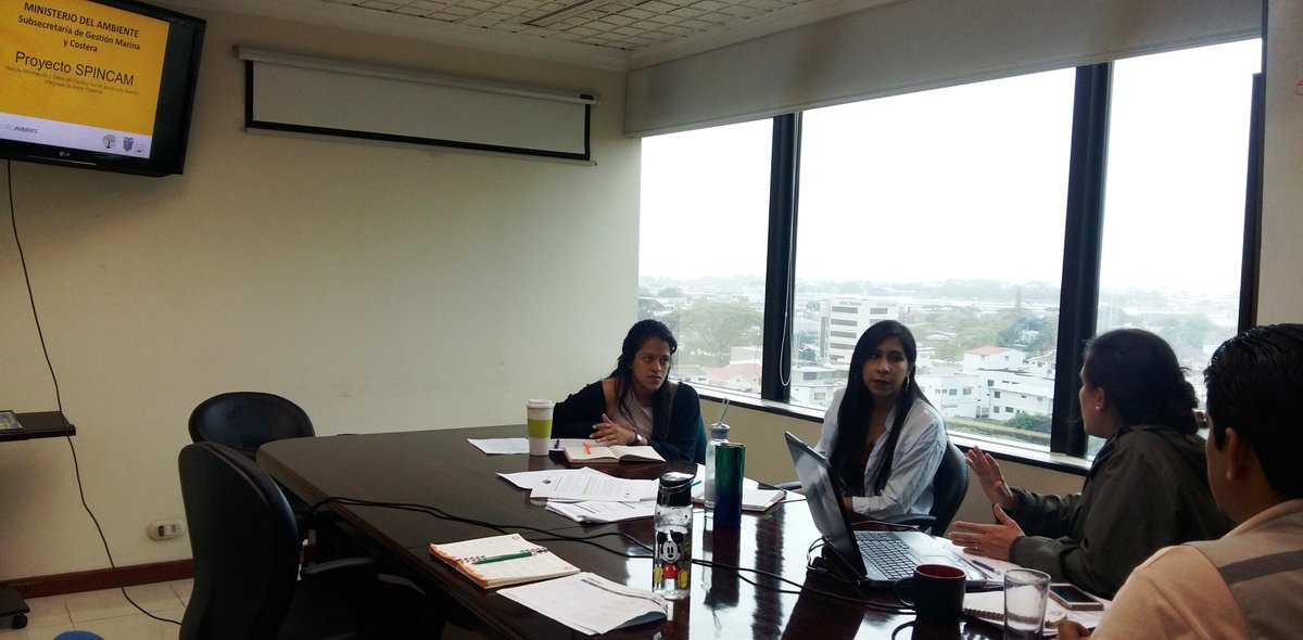 MAE_Zonal5's tweet photo. El equipo de la SGMC  Punto Focal Técnico del Proyecto #SPINCAM III Ecuador, se reunió para coordinar la agenda de trabajo 2019. https://t.co/f28xMkBeB9