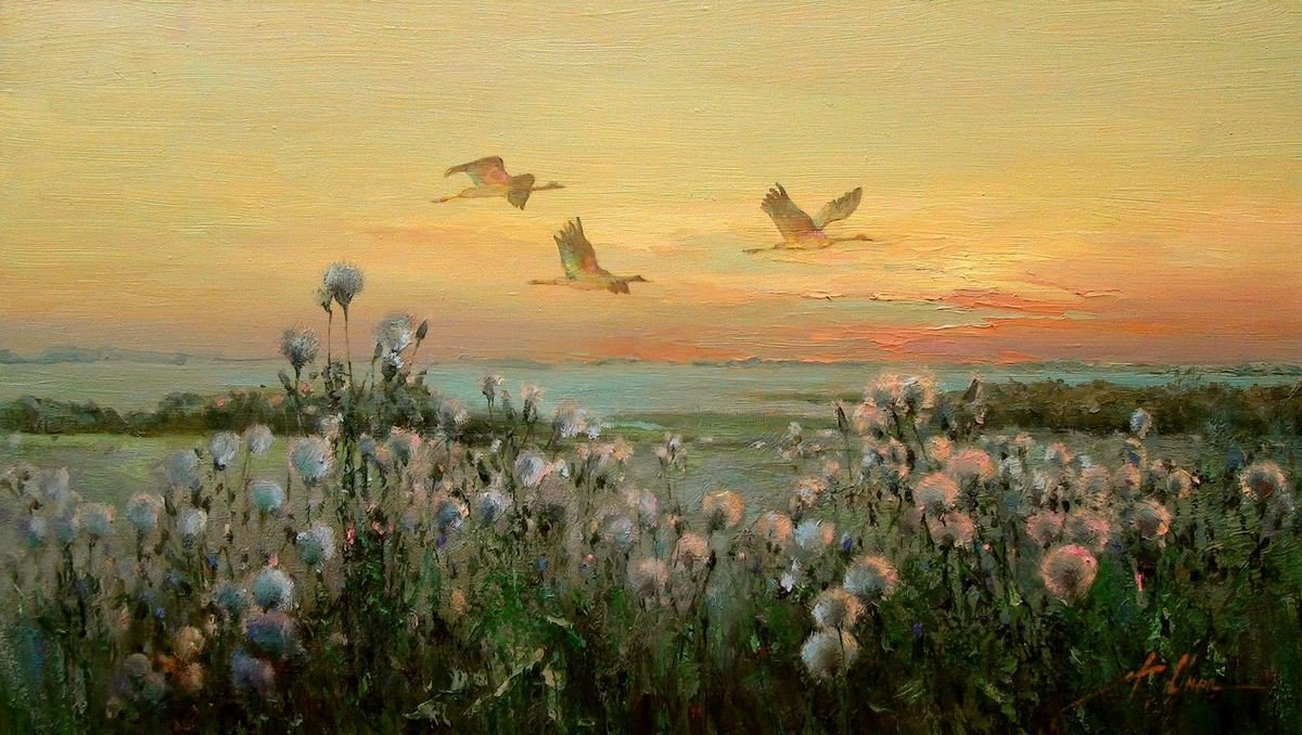 l_assenza's tweet photo. Come il tuo sguardo azzurro 
è l’alba della campagna. 
Esiste solo l’oggi 
e questo vento di scirocco 
sui campi e sul mare."

#MondoDiVersi/Tempesta

Inessa Morozova #art https://t.co/tVRkqy83A3