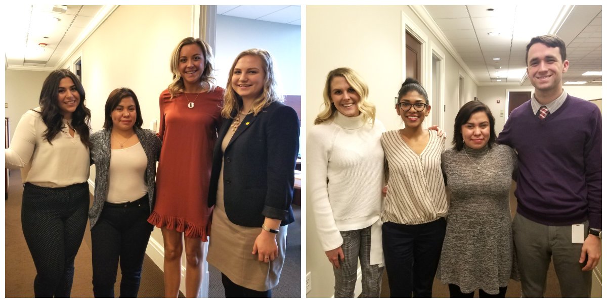 NMChi1872's tweet photo. We were so excited to host our #Extern, Daniella, this week as part of @BeNobleSchools 2019 Winter Externship Program! She was able to gain some experience working with our #Top10Internship Team, Clients Relations Center Team, and Director of Operations. https://t.co/Mc26Os2kV6