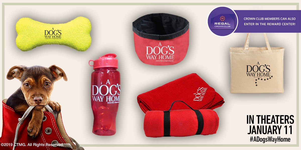 RegalMovies's tweet image. FOLLOW our Twitter page and RETWEET us with #DogsWayPrizeGiveaway for a chance to win! 🎟: regmovi.es/2AHeiyS

Rules: regmovi.es/2D3EmG5