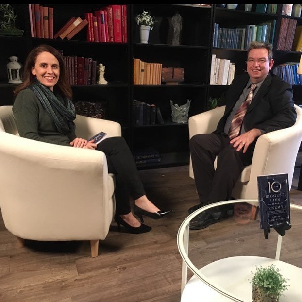 AJCattapan's tweet photo. Tonight’s episode of BOOK.eD features Deacon Keith Strohm and his book “The Ten Biggest Lies of the Enemy.” Watch it on @shalomworldtv tonight at 7 pm CST or catch it later on the Shalom YouTube channel.
#christianbooks #defeatingsatan #lies #catholic #c… https://t.co/op15w5XEqU https://t.co/W3nZBIZuaJ