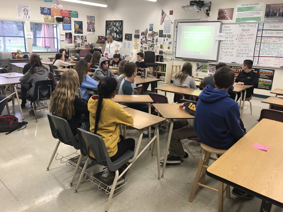 Chargers kicking off 2019 with Character Education! Tuesday/Thursday Advisory lessons focused on Reflecting on our School Community and Being an Upstander! Terrific lessons by our teachers and wonderful participation by our students. #srvusd1