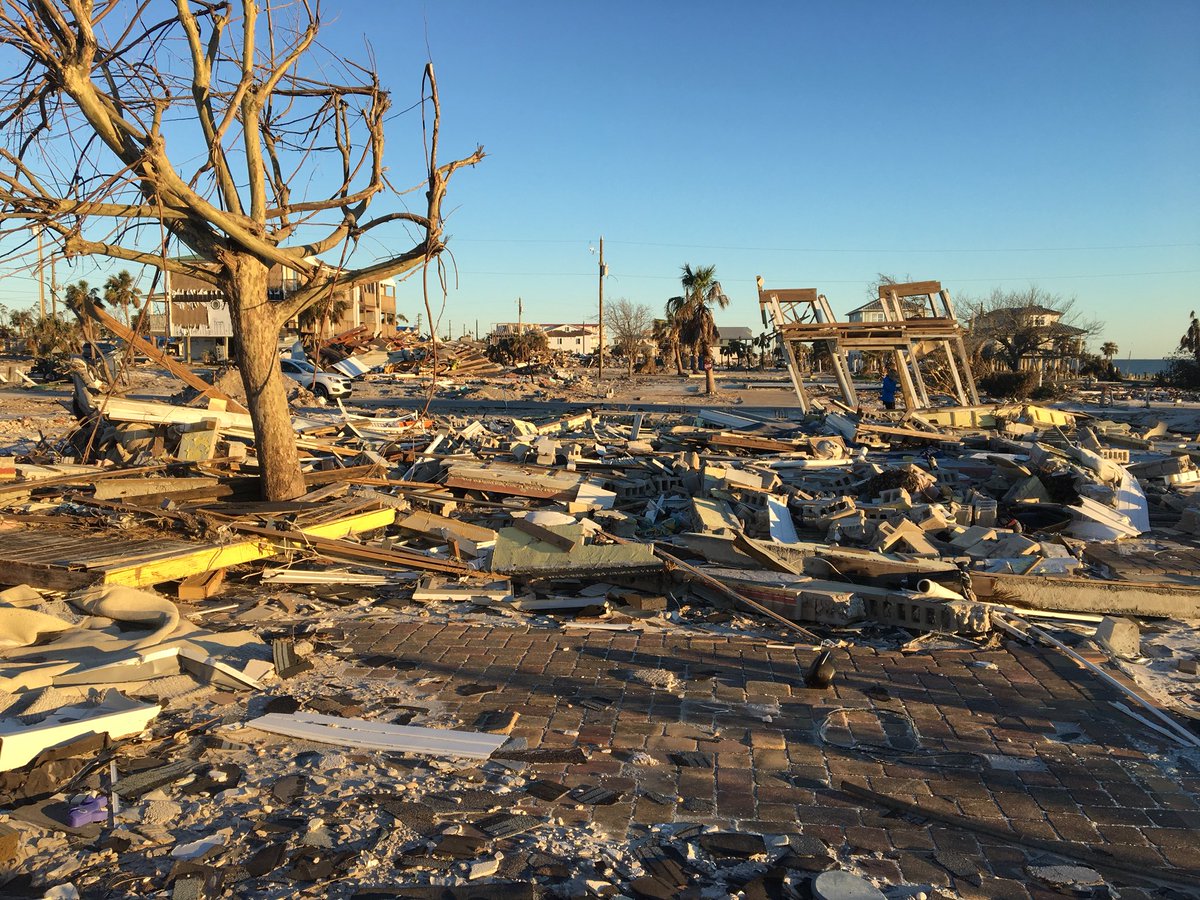 We visited Mexico Beach on the 3 month anniversary of Hurricane Michael. There is still a long road ahead before they can rebuild. Watch our story tonight at 5pm on WEAR #C3N