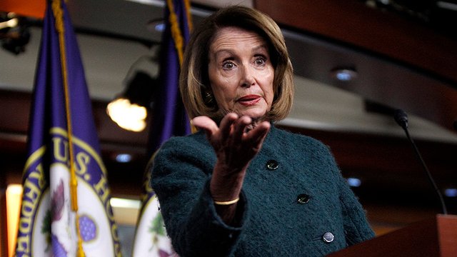 thehill's tweet photo. House passes bill to reopen some government agencies, with 12 Republicans bucking leadership https://t.co/ZmGBVujKmM https://t.co/Xm18bGUyIf