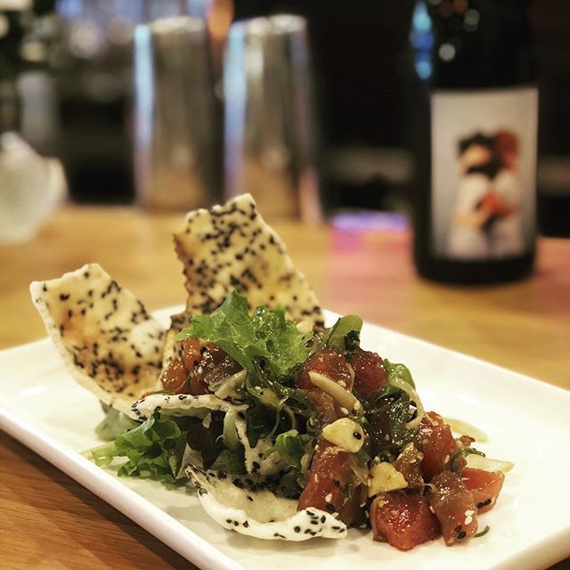 Ahi poke special! #putyourrightfootinandshakeitallabout