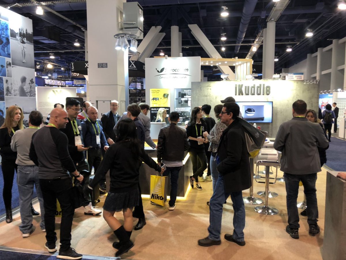 We're having a great time at #CES2019! There's lots of people here checking out our iKuddle Smart Litter Box. Come say hi to us at LVCC South Hall 2 Booth 25547. We'll be here for the rest of the week!