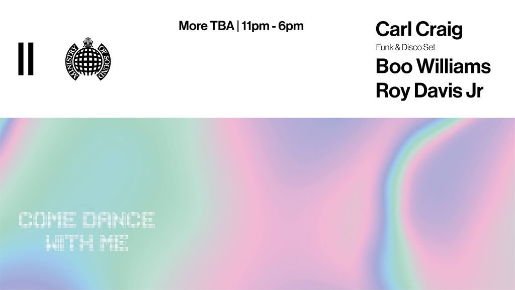 effect_84's tweet image. HERE WE GO.. Sat Jan 26th we’re extremely excited to be back @Ministry_Club with the prolific Detroit producer @carlcraignet! Hit us up for a £10 ticket! Let’s dance.. #Effect84 #ComeDanceWithMe #MinistryOfSound #London #Funk #Disco #HouseMusic