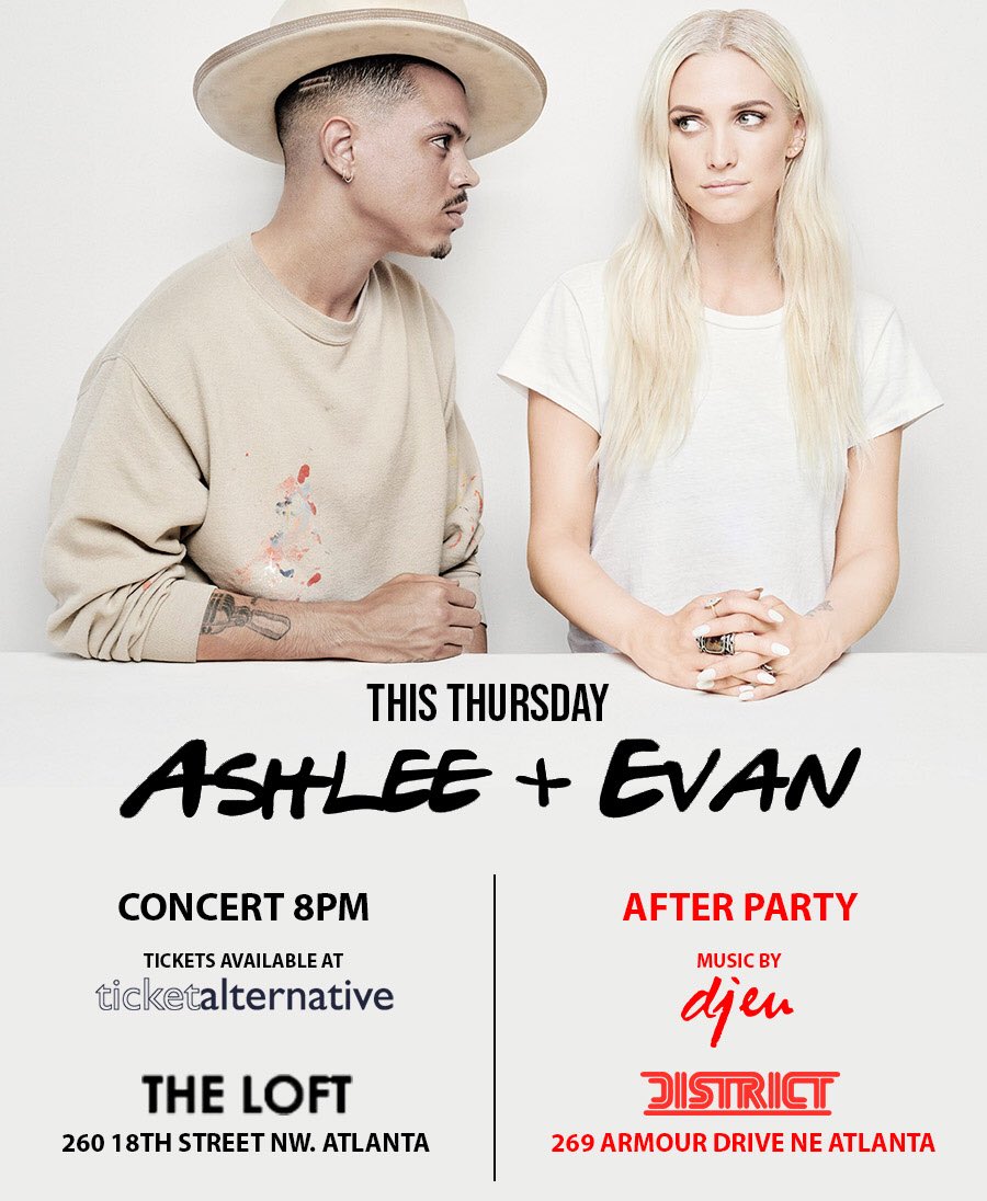 allenchoo's tweet image. It’s @ashleesimpson +    @realevanross tonight! Music by @DJEU!! #atlanta #atl #districtatlanta #triplecrowngroup