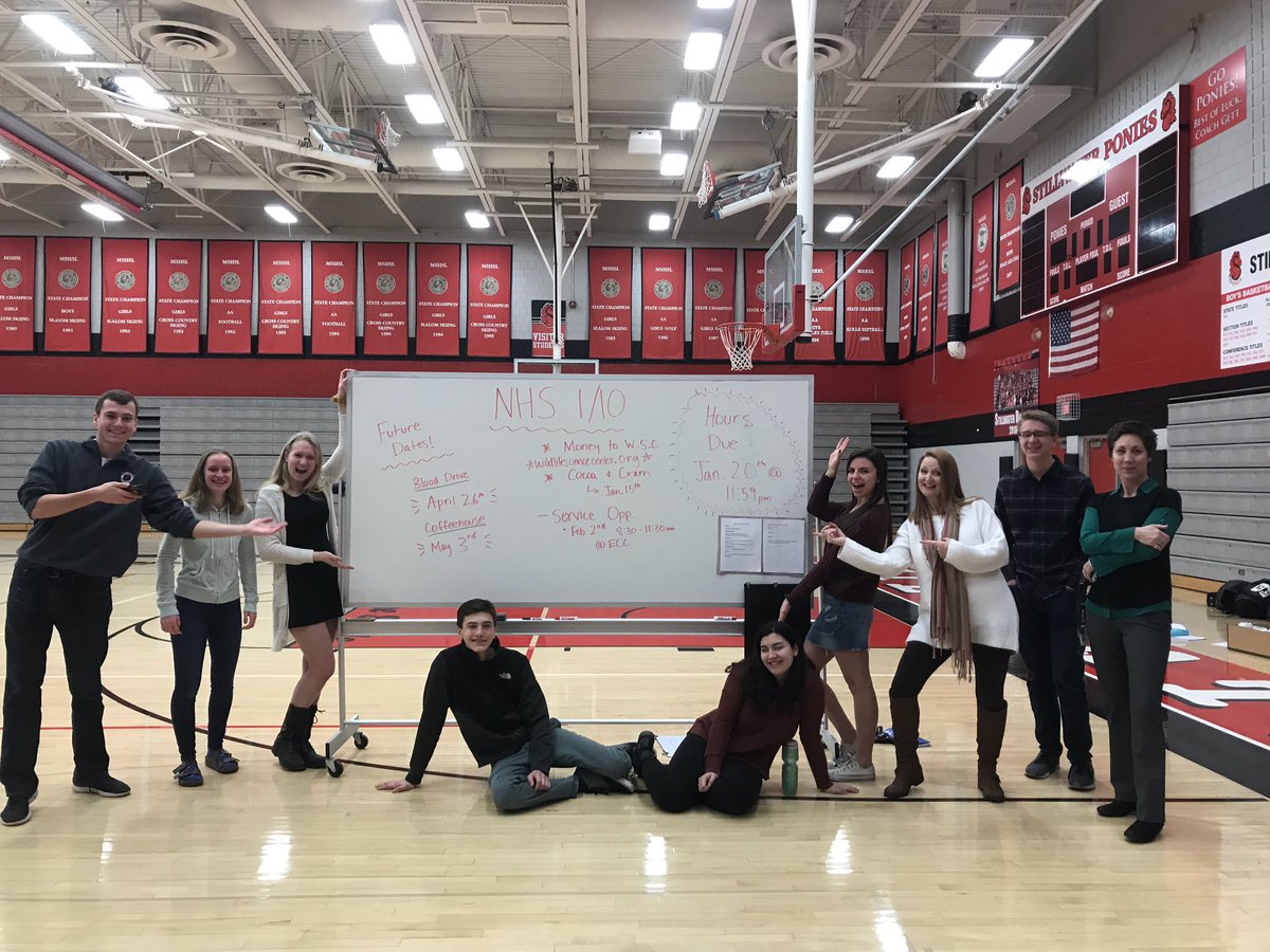 Great meeting everyone! Don’t forget to log your hours by Jan. 20th at 11:59pm!