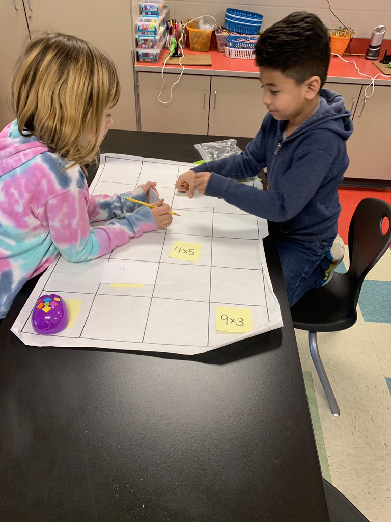 kaitchidester's tweet image. Transferring coding using a computer to coding a robot by creating multiplication games in G3. #robotmouse #csforall @mrsjones72812