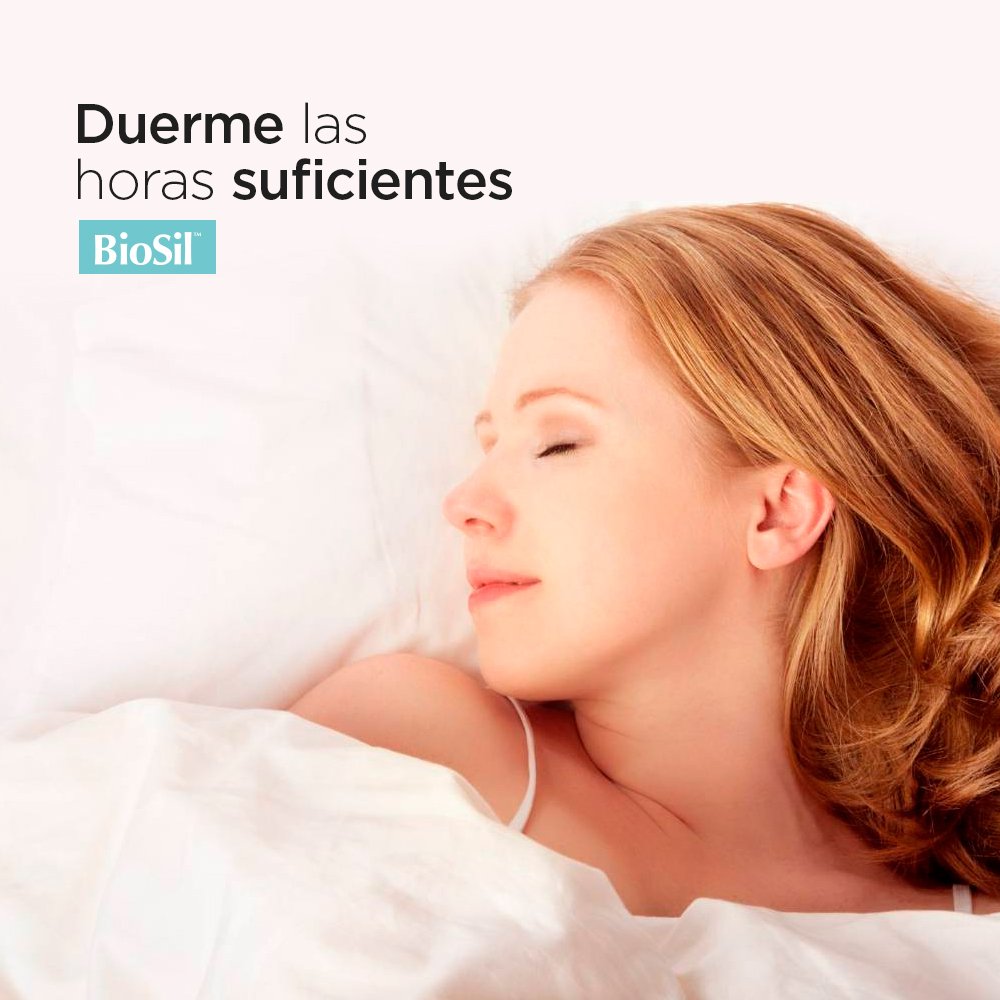 BiosilCo's tweet photo. Dormir por lo menos 8 horas te aporta concentración y energía para el día siguiente. ¡Pero tu piel también siente la diferencia! https://t.co/BL5YuXQXif