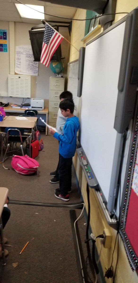 FullerFourth's tweet photo. Students presenting information on famous African Americans they researched in our African Americans in US History elective, so proud! #wcpss #fullermagnet https://t.co/ZHJKBRI0Jt