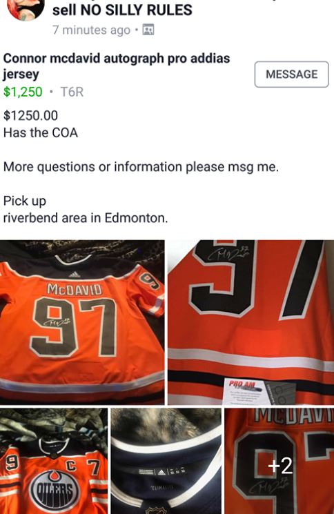 ProAmSports's tweet photo. #Signed #McDavid jersey that is priced a little too nice?
If it has a Pro Am COA RUN AWAY & don't get ripped off. We Only Sell Upper Deck
Please take a look at this #Facebook post & have a look at our blog post from this summer.#BuyLegit https://t.co/xMnwRfSS7t https://t.co/dQ7cbmr5q0