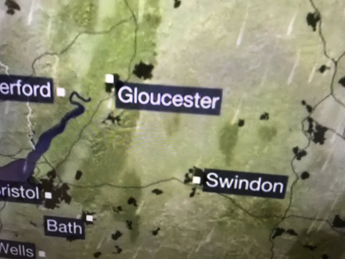 martingould73's tweet photo. Whilst watching @bbcpointswest weather with their informative graphics of dark shading indicating cities/towns/large villages, I have a question❓ Where is the “Capital” of the Cotswolds #Cirencester #Corinium or has the 2nd largest town in Roman Britain been ignored once more❓ https://t.co/oTr5LInbA2