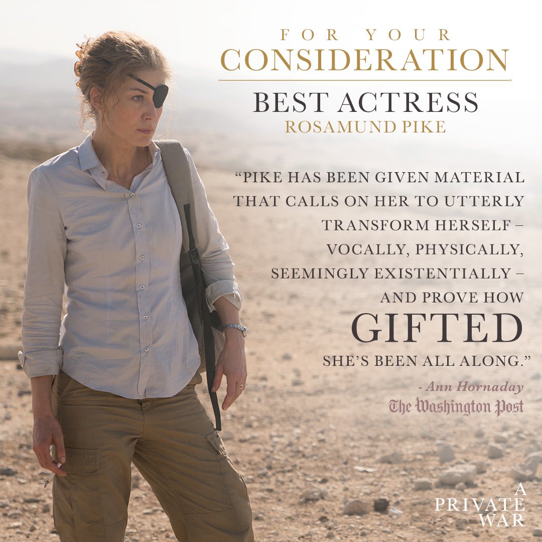 A Private War tweet media