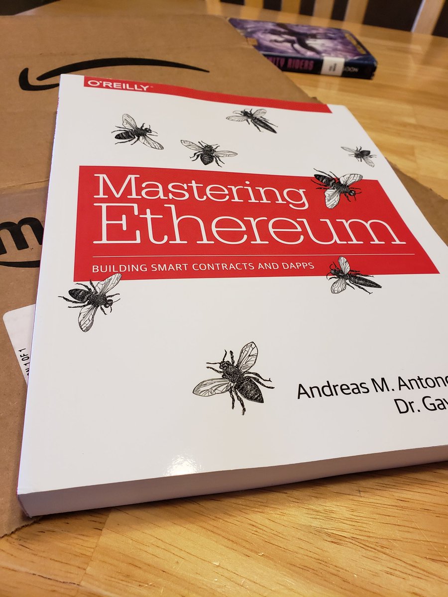 ronnieBoise's tweet image. Look what i just got @aantonop #MasteringEthereum