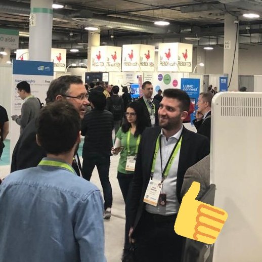 Nous avons profité du passage <a href="/PPouyanne/">Patrick Pouyanné</a> au #CES2019 pour parler de notre solution #Sesame et de son activation avec le #ClubTOTAL et la <a href="/SectionPaloise/">Section Paloise Béarn Pyrénées</a>