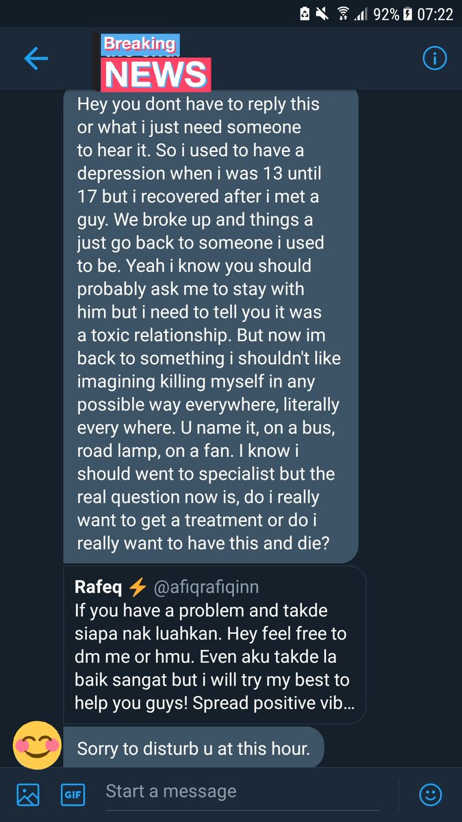 therafeq's tweet image. Hey guys, i need a hand. Can everyone give some advice or kata kata semangat utk dia? All she needs right now ialah support from us. You guys can quote,  reply or dm me and i will give it to her. Spread it please geng! #HelpASisterOut