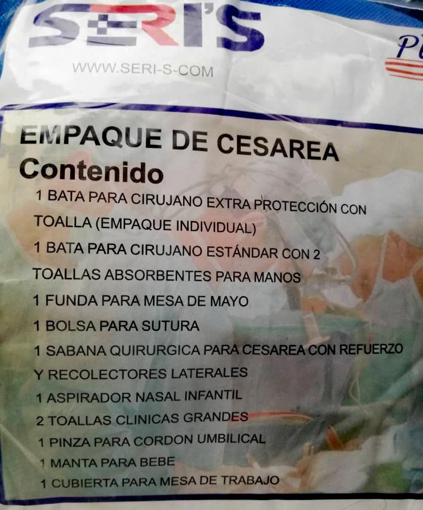 EquipMedShop's tweet photo. Tenemos disponible el kit de cesárea. En Ciudad Guayana. #kitdecesarea #cesarea #ciudadguayana #equiposmedicos #suministrosmedicos https://t.co/fdtC9mxK94