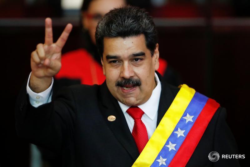 Venezuelan President Nicolas Maduro was sworn into a new term in office by the nation’s Supreme Court, shrugging off global criticism that his leadership is illegitimate due to last year’s disputed election. More from the swearing in: https://reut.rs/2FgULJi 📷 @carlosrawlins