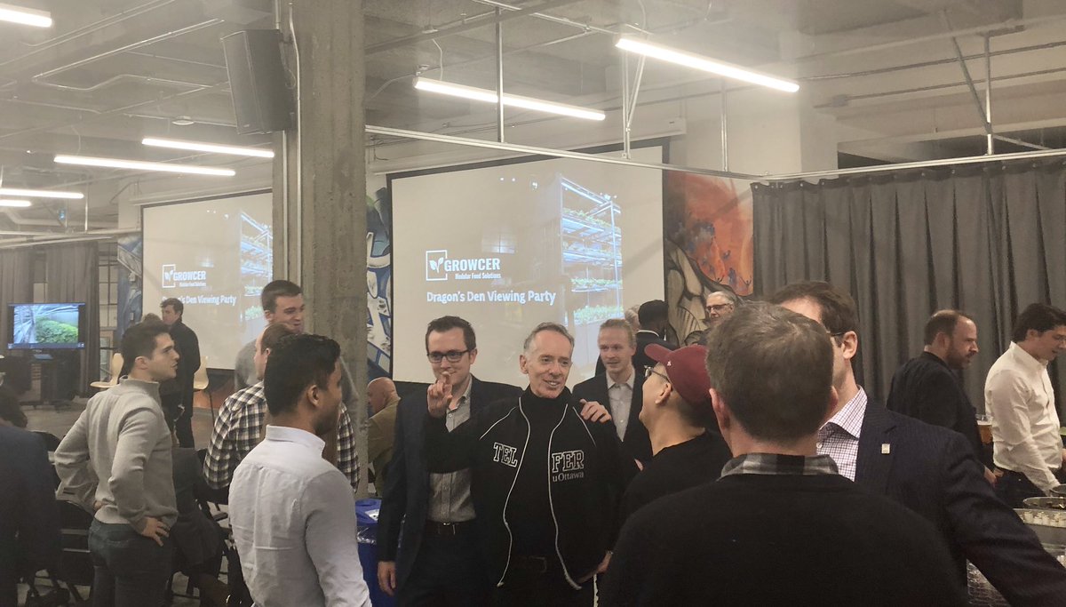 Bayview_Yards's tweet image. W/ @FedDevOntario &amp;amp; @ottawacity&apos;s support, scaling tech &amp;amp; #IOAccelerator co. @the_growcer makes sustainable, fresh food production a reality in remote northern communities. How will @cbcdragon respond to their pitch? We find out tonight at @Bayview_Yards! #CBCdragonsden