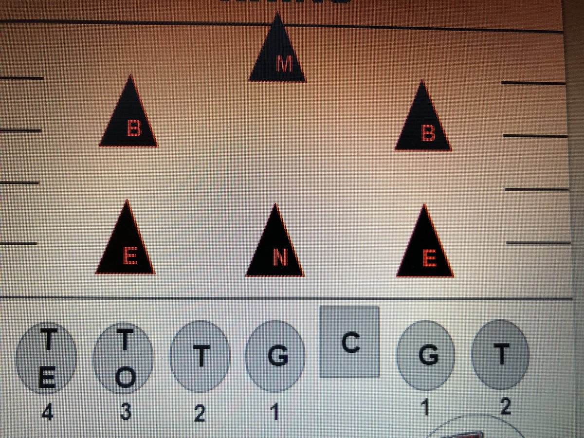 CoachRayO3313's tweet image. #33Stackchat A1) Shift the Stack whenever possible. Simply count
