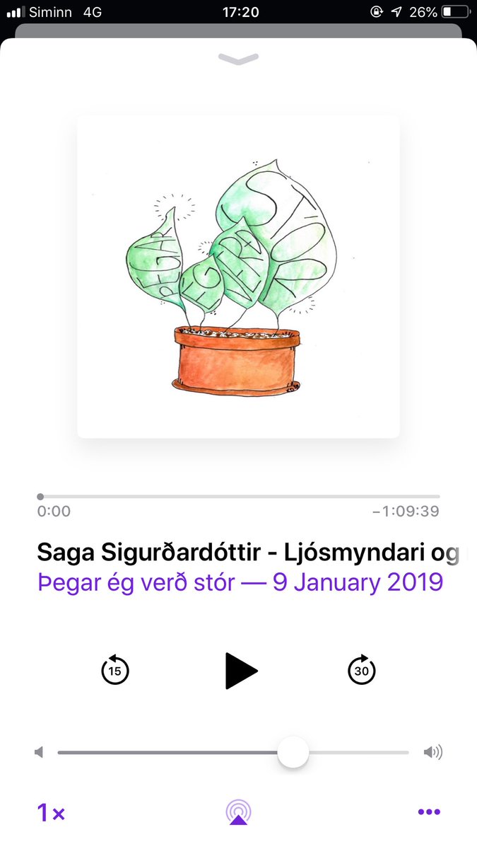 ,,Það er ákveðin þjáning í ferlinu sem fólk áttar sig ekki á til að ná árangri” - Saga Sig, ljósmyndari. Ef þú vilt hlusta á áhugavert og hvetjandi viðtal við eina duglegustu konu landsins mæli ég með nýjasta þættinum hjá okkur ✔️💥