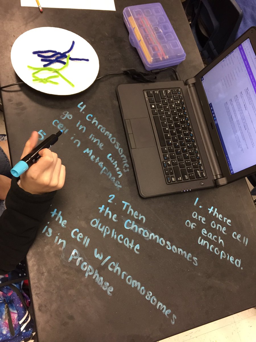 MrLee_Science's tweet photo. Using a combination of high and low tech to demonstrate mitosis phases #bhsBIO https://t.co/DBXfJmVsD7