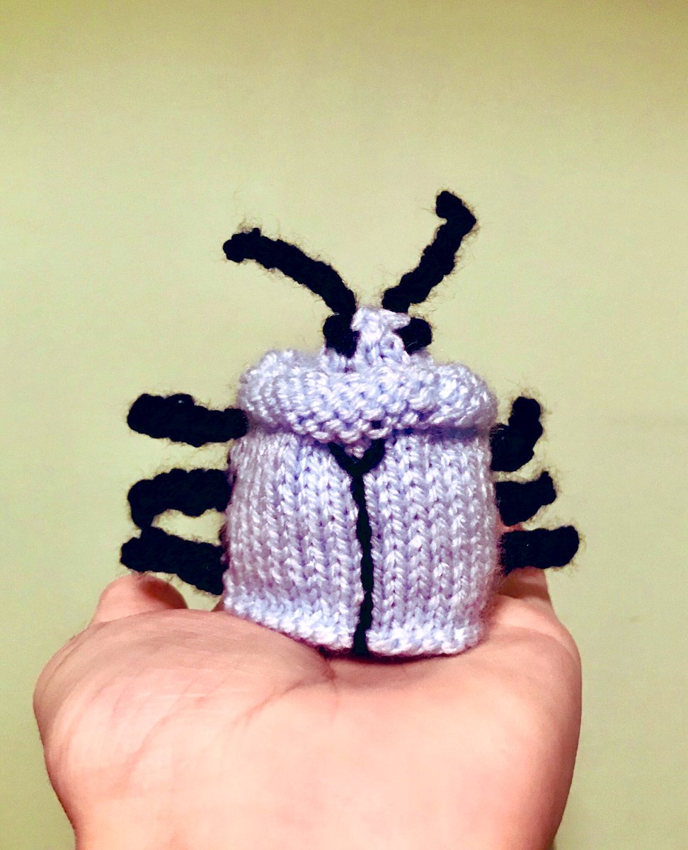 StephSkipp's tweet photo. Been having a go at the @age_uk #bigknit and I mean... I don’t want to blow my own trumpet but... #itsart. #beetlehat https://t.co/r1Cta9f4yT