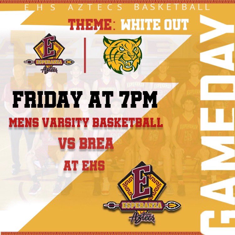 BREA GAME TOMORROW🏀 be there or be ⬛️