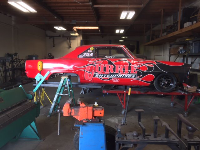 SpeedSceneLive's tweet image. Currie nova getting a new cage.....