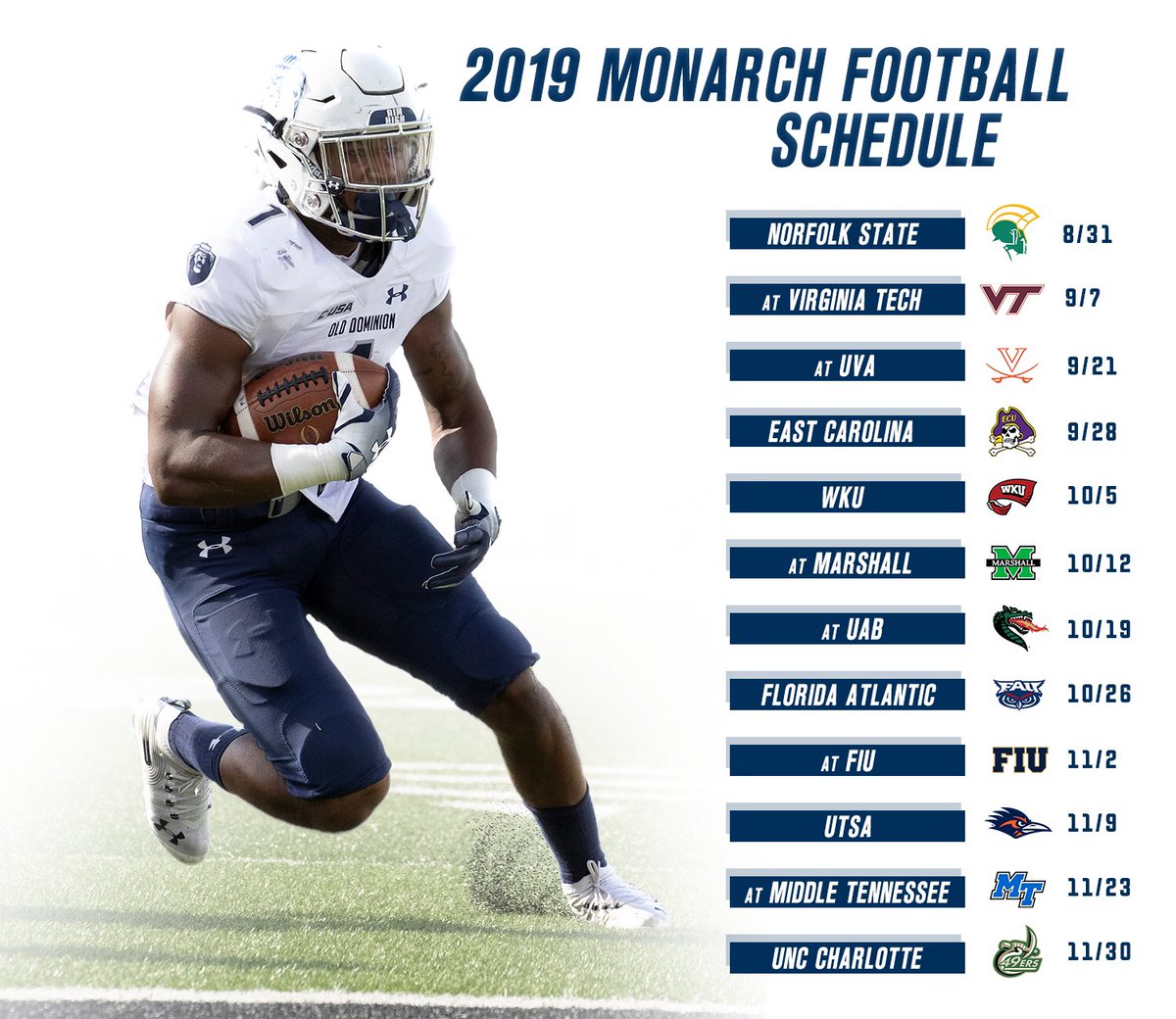 BallcoachjA's tweet image. 2019 has officially begun! Working to be 1-0. #AIMHIGH #NewApproach #SameVision @ODUFootball @Monarch_Recruit