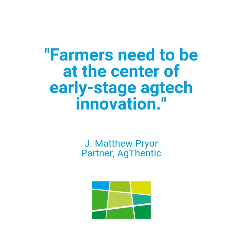 'Farmers need to be at the center of early-stage agtech innovation. Doing this will help ensure product ideas are well informed, and ensure that solutions solve real problems.' 🙌 - J. Matthew Pryor @jmatthewpryor @agthentic #agchatoz #agtech ➡️ blog.agthentic.com/is-agile-agtec…