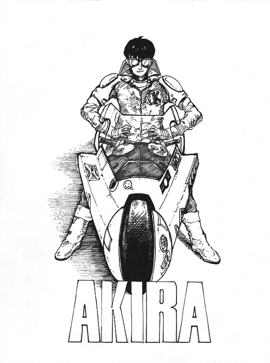 펜화 (네임펜)
#AKIRA 