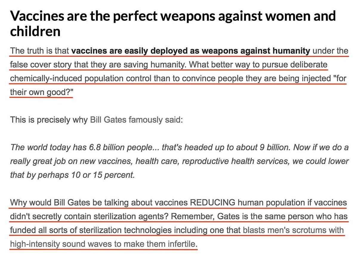"The World Today Has 6.8 Billion People... That's Headed Up To About 9 Billion. Now If We Do A Really Great Job On New Vaccines, Health Care, Reproductive Health Services, We Could Lower That By Perhaps 10 Or 15 Percent." - Bill GatesWho Was Bill Gates' Father? #QAnon  @potus
