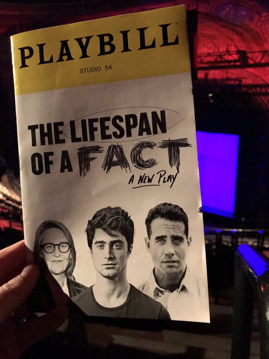 SamJoyceBooks's tweet photo. So this just happened and I have deceased and my ghost will now be tweeting for me.
#lifespanofafact #danielradcliffe #whatisliferightnow https://t.co/A4bBb1dvJZ