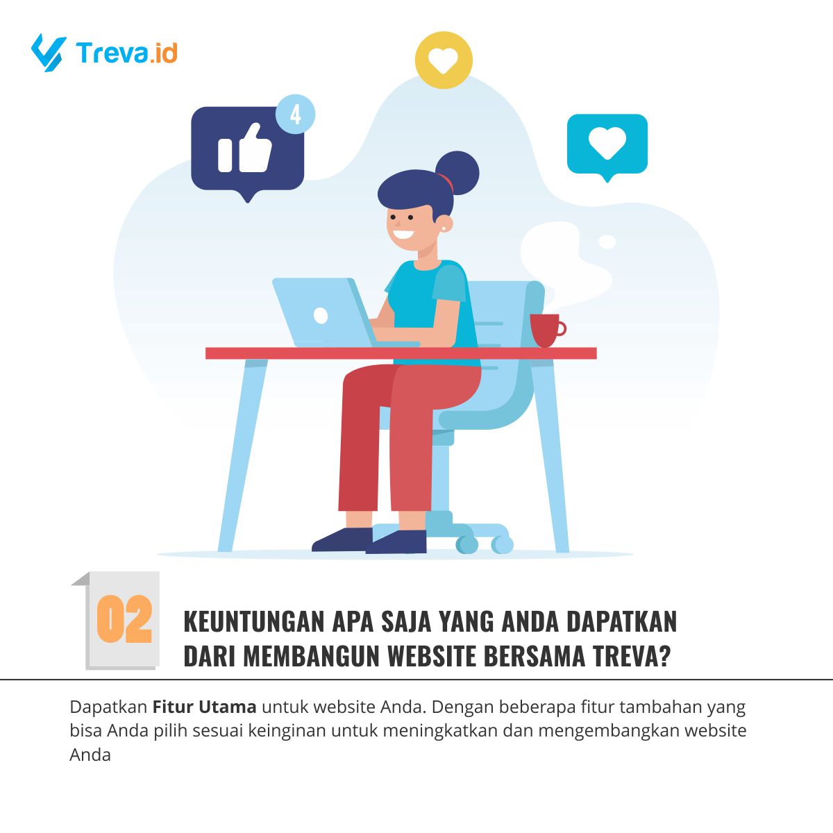 treva_id's tweet photo. Website is crucial for every businessman to do business activities.
Be sure you choose the right work partner to build your website. 

#trevaid #treva #wordpressdeveloper #webdeveloper #proumkm #youngentrepreneur #pengusahamuda #jogja #indonesia https://t.co/4s52C5XSac