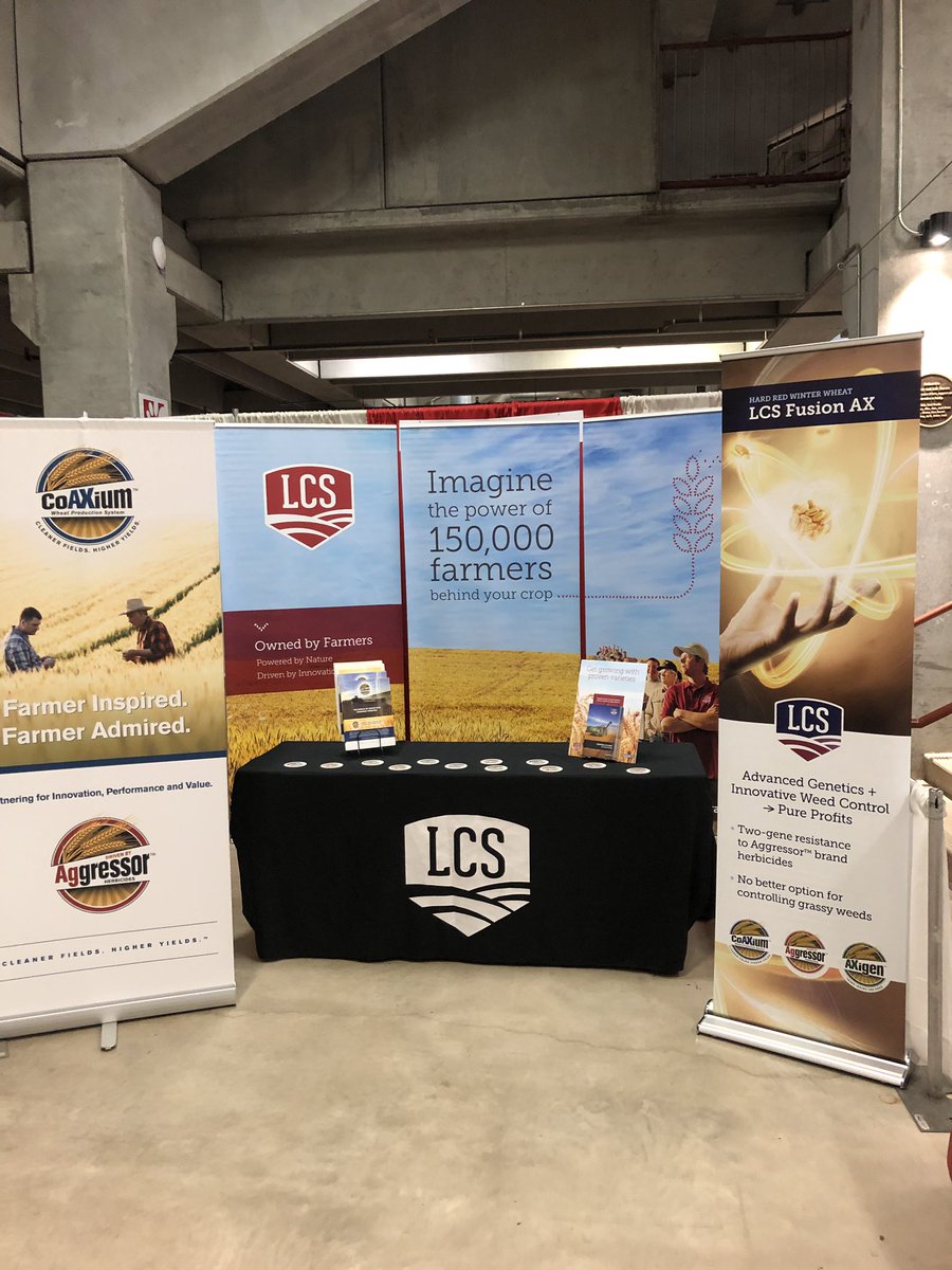 deereconrady's tweet image. come see us tomorrow at KNID Agrifest and learn about CoAxium wheat.