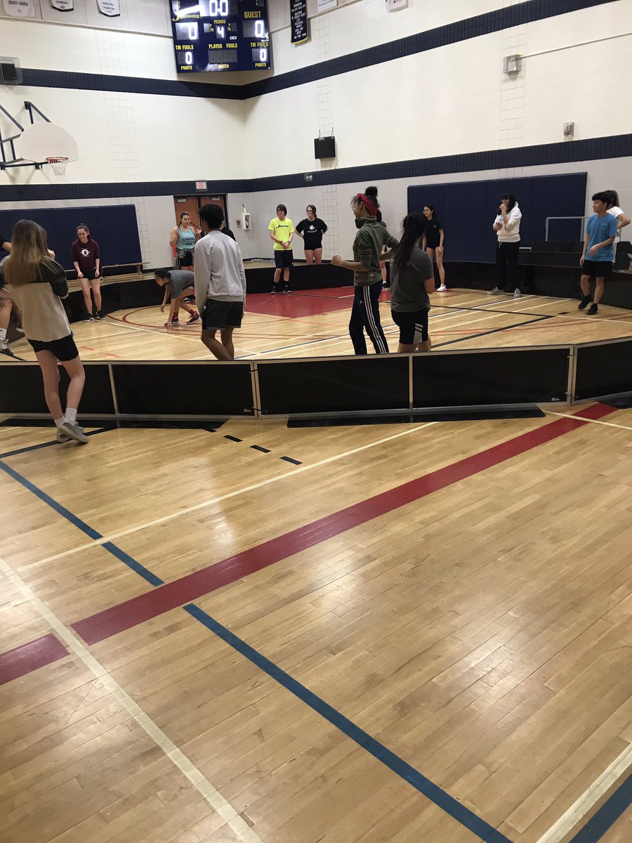 MsCrossPE's tweet photo. Some Gaga ball today in class https://t.co/cm3Dh9l5HY