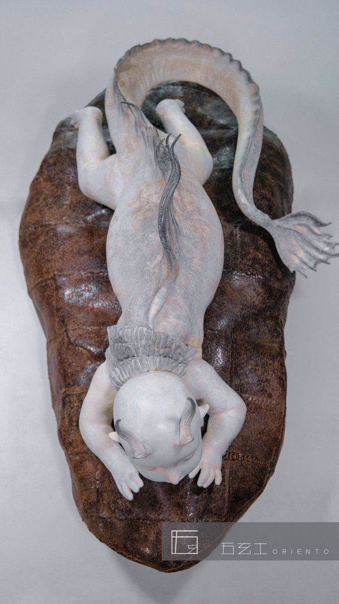 OrientoC's tweet photo. 五玄土 || 贾江宏《烛龙》
Copper
1100×700×600mm
#艺术家 #五玄土工作室 #铜 #art #oriental #minimalism #copperart #copper #texture #handmade #inspire
#abstract #bronze #homedecor #doll #interiordesign #painting #inspire_me_home_decor #bronzesculpture #babyface #mermaid #dragon https://t.co/akz2IqMHEP