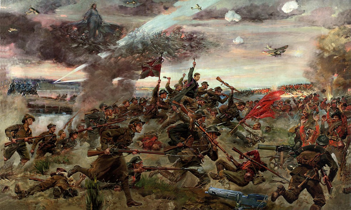 Father Ignacy Skorupka volunteered as a military chaplain during the Polish–Soviet War, and was martyred in the 1920 Battle of Warsaw—shot dead while anointing an injured soldier.