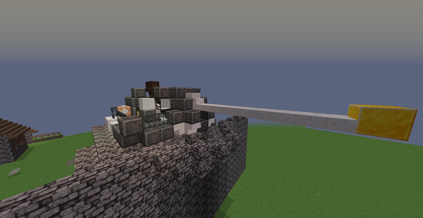 リポ ゆっくり実況とたまに配信 ちっちゃくなったぞー 簡易安全装置付き長距離カートキャノン 装填レバーを下げない限り弾頭tntが出てこない仕組み けどディスペンサーに装薬のtntカートが無くてもレバー下げると装填されたことになっちゃう Minecraft