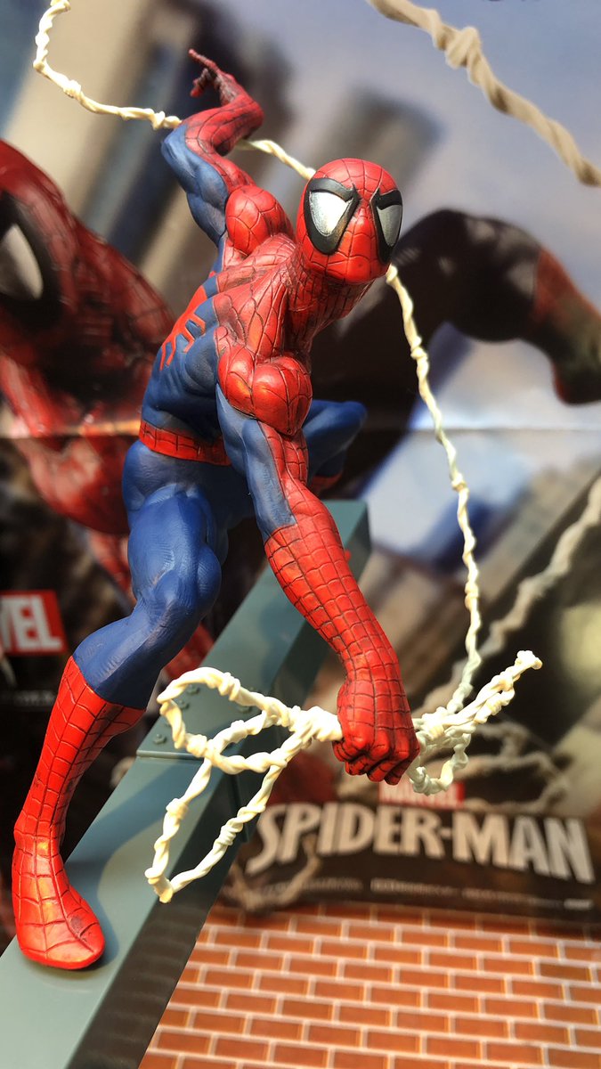 タイトーステーション町田店 スパイダーマンの新しいフィギュアが登場 躍動感のあるポーズでカッコいいです