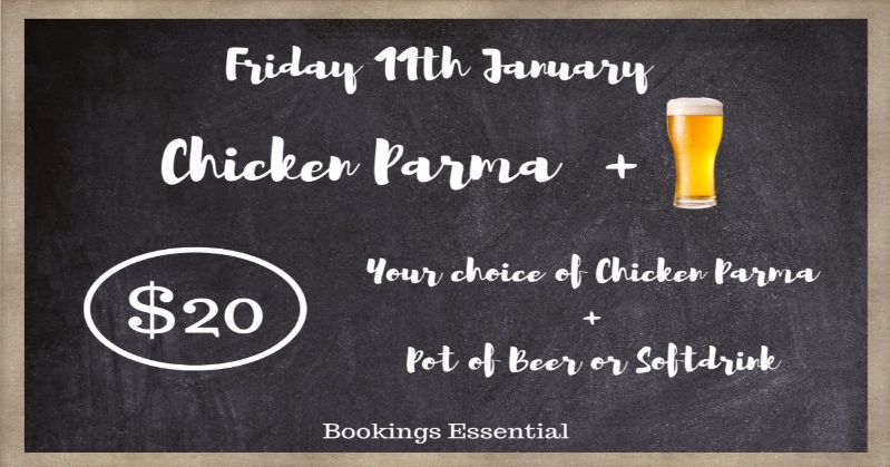 Beat the heat and join us in air-conditioned comfort for our Pot &amp; Parmi Menu, Happy Hour &amp; $1075 Members Draw. Feeling like a game of golf we have carts available for hire to help keep your cool. - mailchi.mp/8a330a2b5725/y…