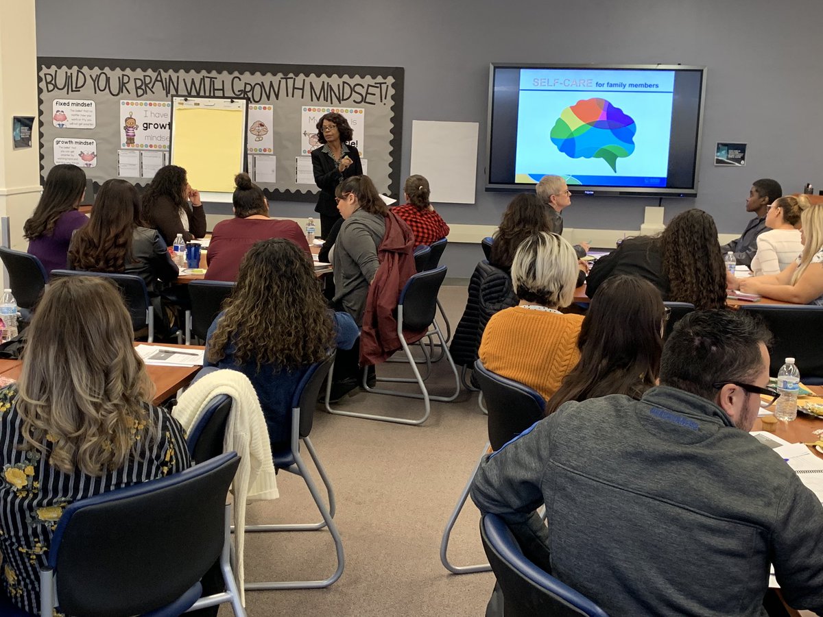 BcsdFace's tweet photo. Todayโs FACE PD was packed full of great presentations. The knowledge base of our FACE team continues to grow as they learn to connect with parents and the community. #teamBCSD #tramFACE https://t.co/vfKvALX3qP